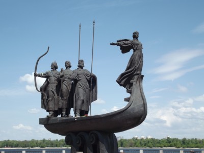 founders of Kyiv monument