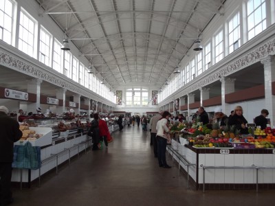 Central market in Kharkiv